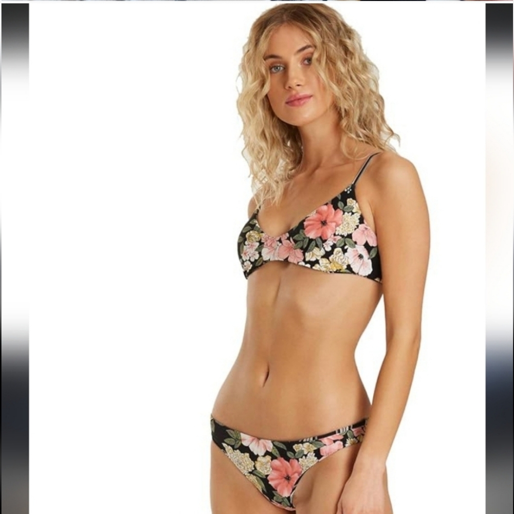 Billabong Away We Go Reversible Bikini Set (Small)